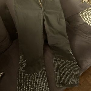 Vintage beaded jeans Parasuco